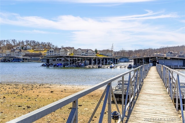 85 La Jolla Dr Unit 1C/346, Lake Ozark, MO 65049 - view of dock with a water view and a residential view