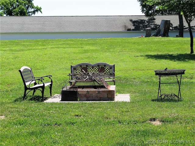 surrounding community featuring a lawn