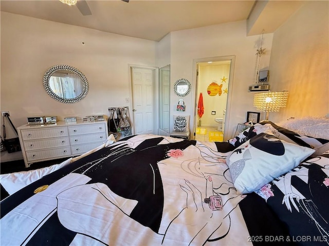 bedroom featuring ensuite bathroom