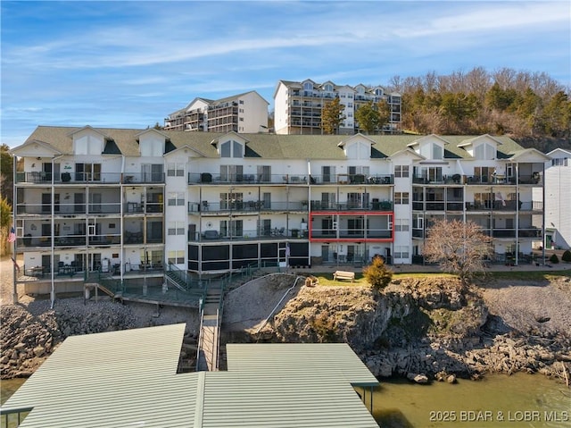 view of property featuring a residential view