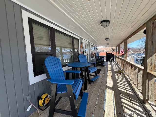 view of deck