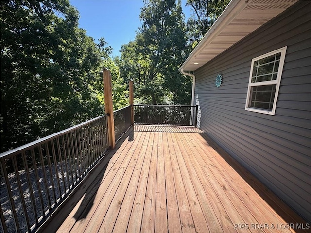 217 Highline Rd, Lake Ozark, MO 65049 - view of wooden terrace