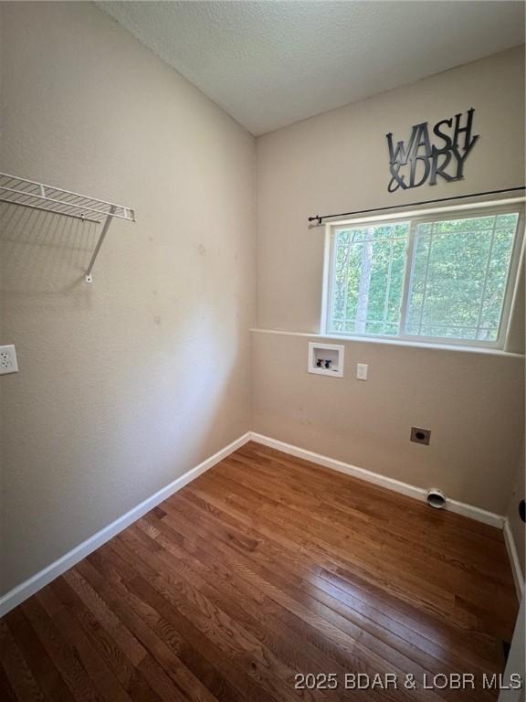 217 Highline Rd, Lake Ozark, MO 65049 - empty room featuring baseboards and wood finished floors