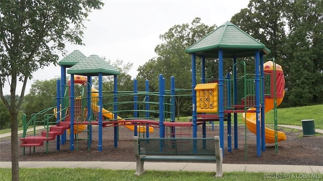 view of communal playground