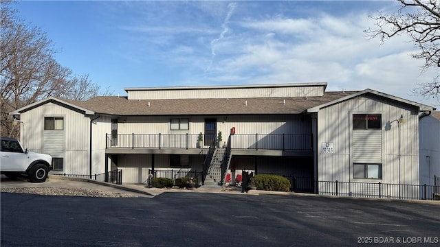 view of property with stairway