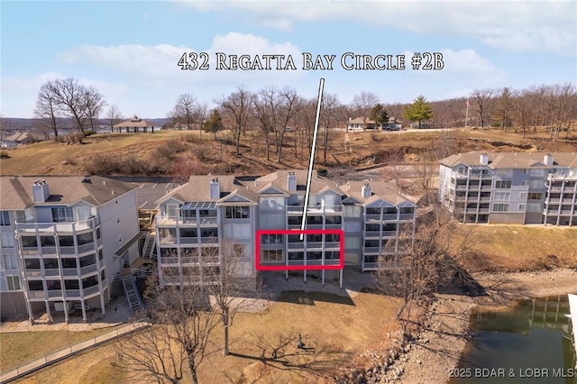 bird's eye view featuring a residential view