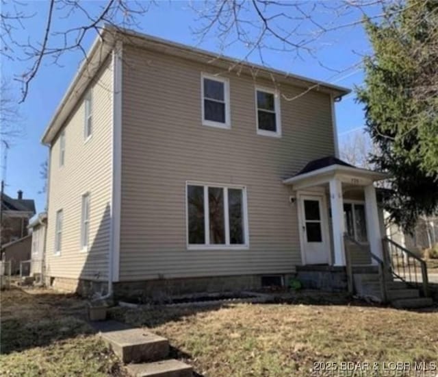 view of front of house
