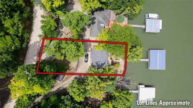 2813 Great Lake View Dr, Gravois Mills, MO 65037 - view of property location featuring property parcel outlined