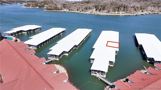 686 Clearwater Dr Unit 1E, Camdenton, MO 65020 - dock area with a water view