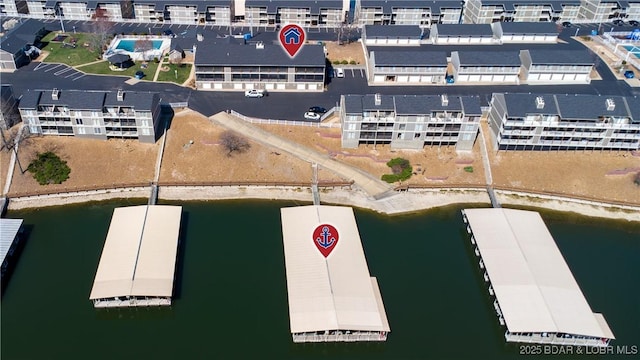 611 Lazy Days Rd Unit L6, Osage Beach, MO 65065 - aerial view of a nearby body of water