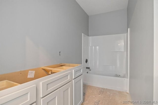 bathroom featuring tub / shower combination
