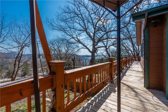 24 Arrowhead Beach Rd, Lake Ozark, MO 65049 - deck with a mountain view