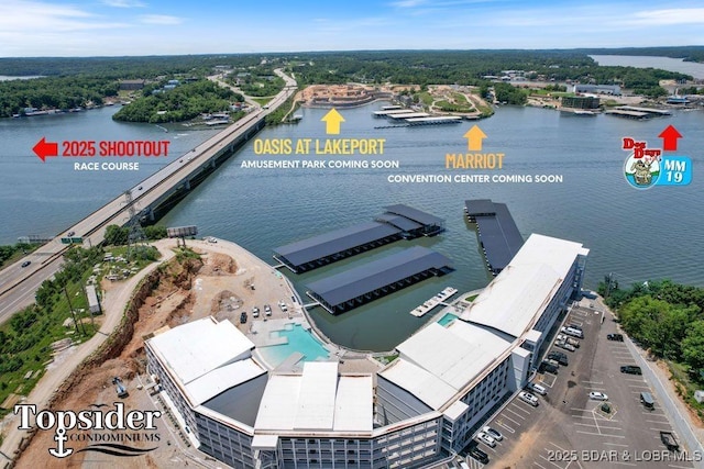1045 Topsider Ln Unit 113, Osage Beach, MO 65065 - drone / aerial view of a nearby body of water