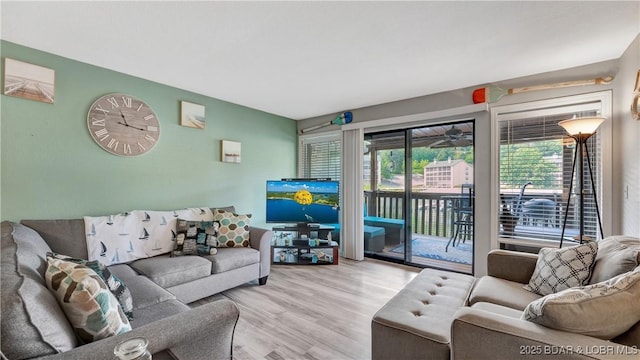 123 Southwood Shores Dr Unit 2B, Lake Ozark, MO 65049 - living room featuring wood finished floors