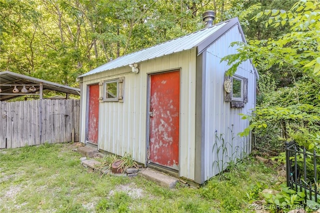 27394 Cross Ln, Barnett, MO 65011 - view of shed
