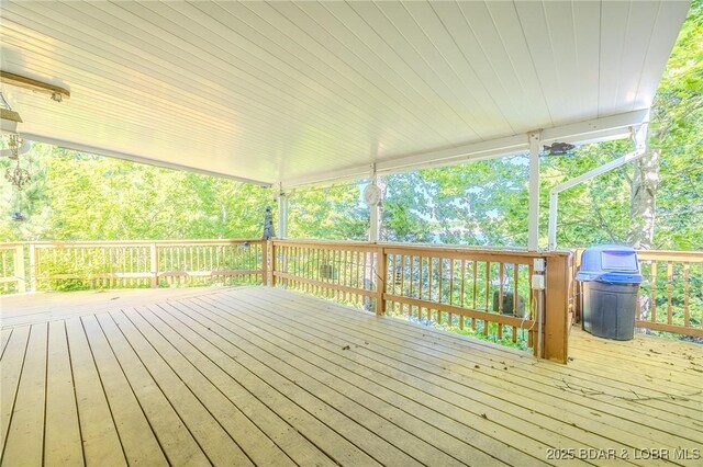 27394 Cross Ln, Barnett, MO 65011 - view of wooden terrace
