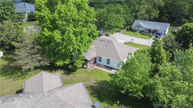 aerial view