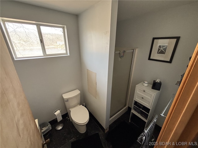 1265 Lick Creek Rd, Edwards, MO 65326 - full bathroom with toilet and a shower stall