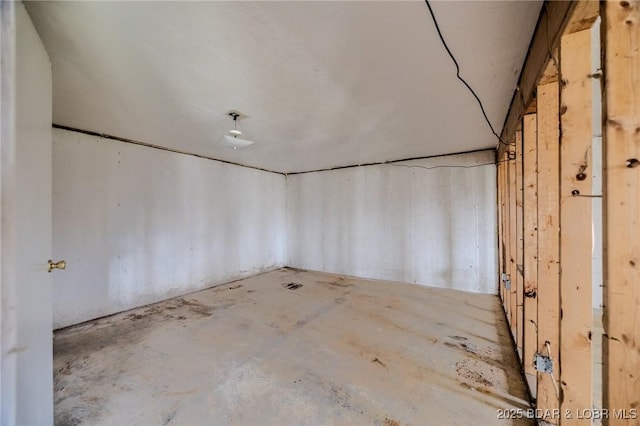 view of empty room