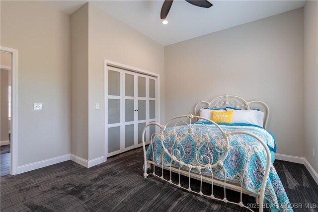 TBD Willow Rd, Eldon, MO 65026 - bedroom with a ceiling fan and recessed lighting