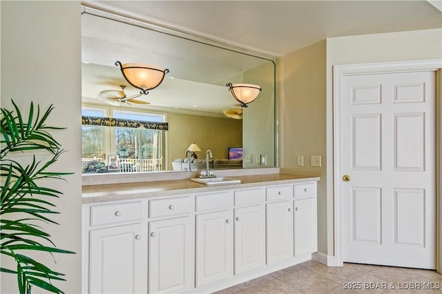 1065 Imperial Point Dr, Four Seasons, MO 65049 - bathroom featuring vanity and tile patterned floors