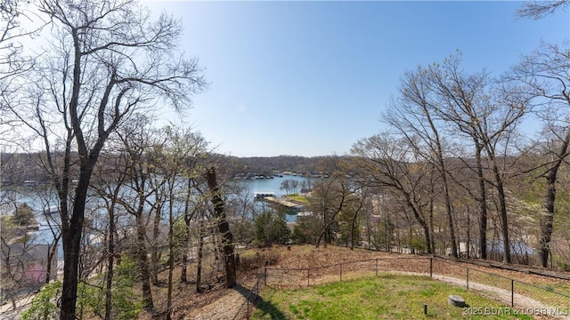 1636 Carol Rd, Lake Ozark, MO 65049 - water view with fence