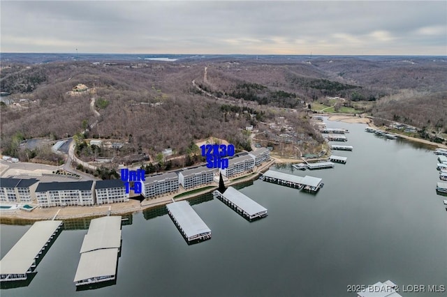 251 Vision Dr Unit 1D, Camdenton, MO 65020 - bird's eye view with a water view