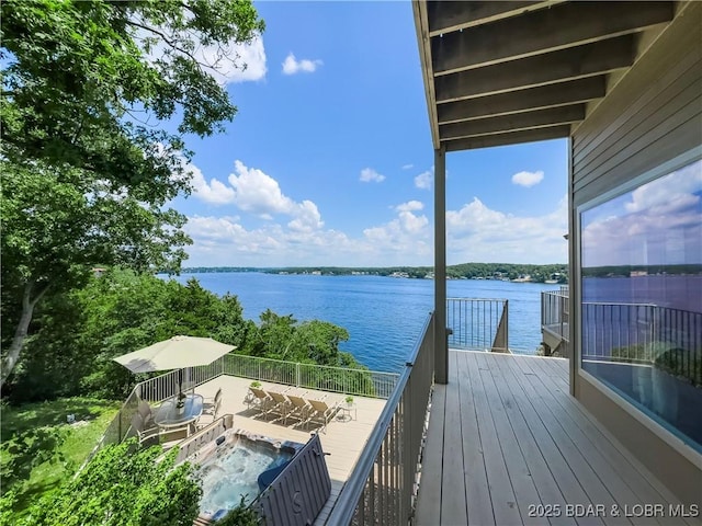 16 Hawk Hill Ct, Lake Ozark, MO 65049 - dock with a water view
