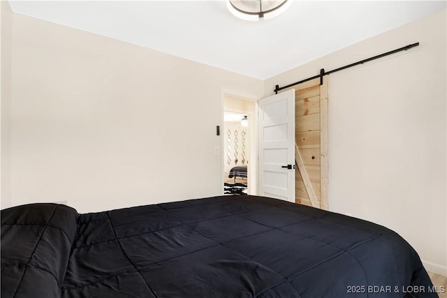 83 Archer Dr, Camdenton, MO 65020 - bedroom with a barn door