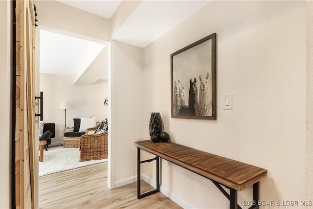 83 Archer Dr, Camdenton, MO 65020 - hall featuring light wood-type flooring and baseboards