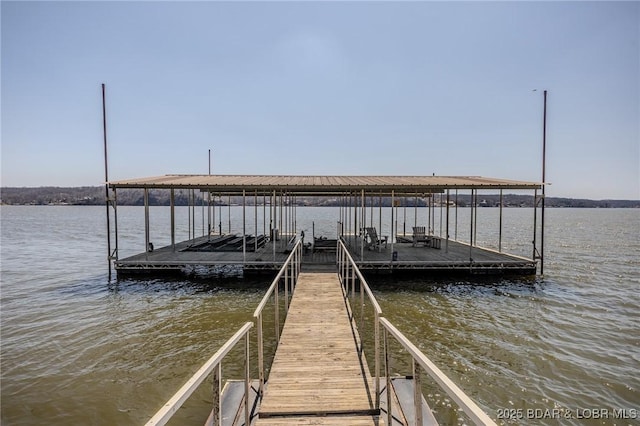 33724 Ivy Bnd, Stover, MO 65078 - dock with a water view and boat lift