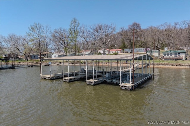 33724 Ivy Bnd, Stover, MO 65078 - view of dock featuring a water view