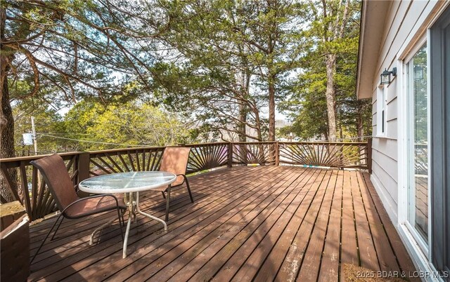 29829 Sheldy Dr, Rocky Mount, MO 65072 - view of wooden terrace