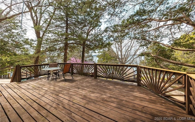 29829 Sheldy Dr, Rocky Mount, MO 65072 - view of wooden deck