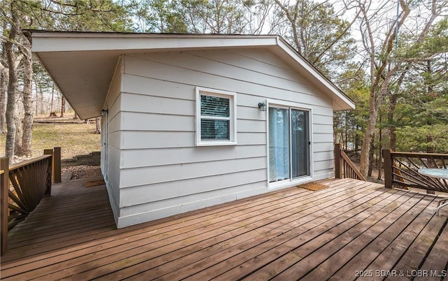 29829 Sheldy Dr, Rocky Mount, MO 65072 - view of wooden terrace