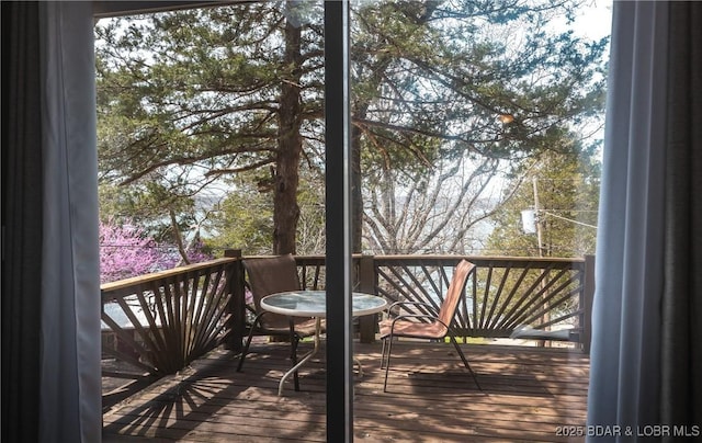 29829 Sheldy Dr, Rocky Mount, MO 65072 - view of wooden terrace