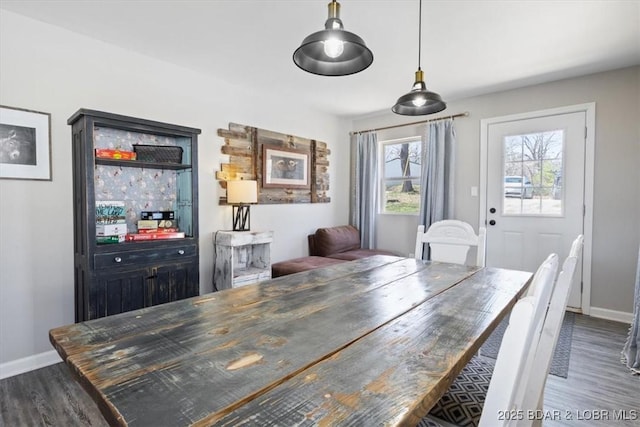 34524 Ivy Bend Rd, Stover, MO 65078 - dining space with wood finished floors and baseboards