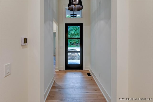 320 Via Appia Dr, Sunrise Beach, MO 65079 - entryway featuring light wood finished floors and baseboards