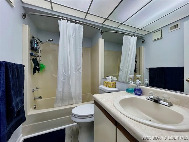 1505 Swiss Village Rd Unit A5, Osage Beach, MO 65065 - full bath featuring shower / bath combination with curtain and vanity