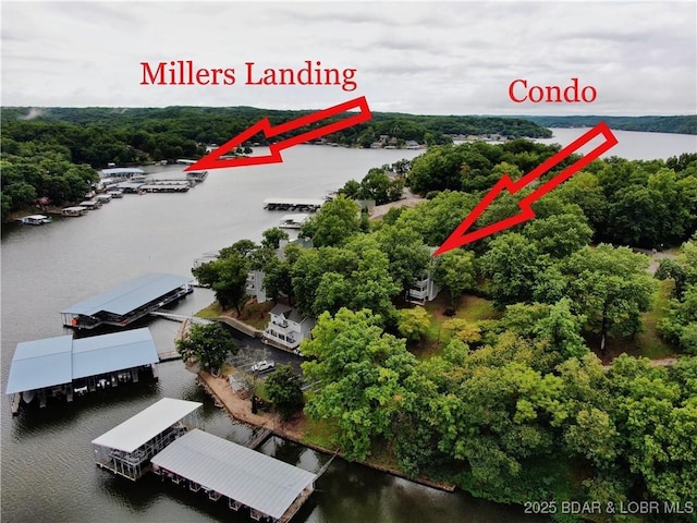 1505 Swiss Village Rd Unit A5, Osage Beach, MO 65065 - bird's eye view of a large body of water