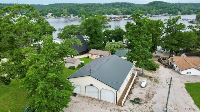 21 Ke Jo Point Rd, Gravois Mills, MO 65037 - bird's eye view of a large body of water