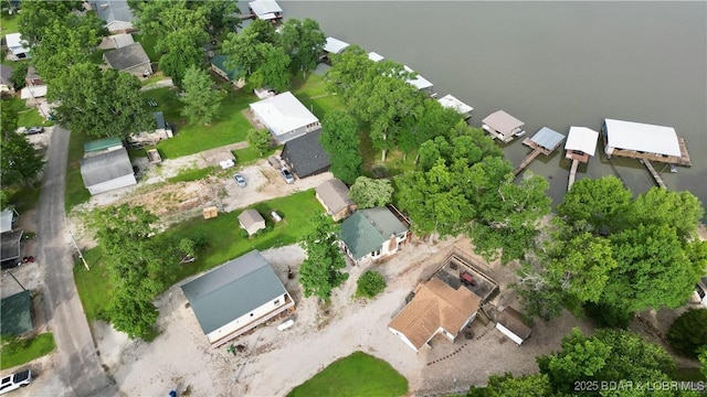 21 Ke Jo Point Rd, Gravois Mills, MO 65037 - aerial view of property and surrounding area with nearby suburban area