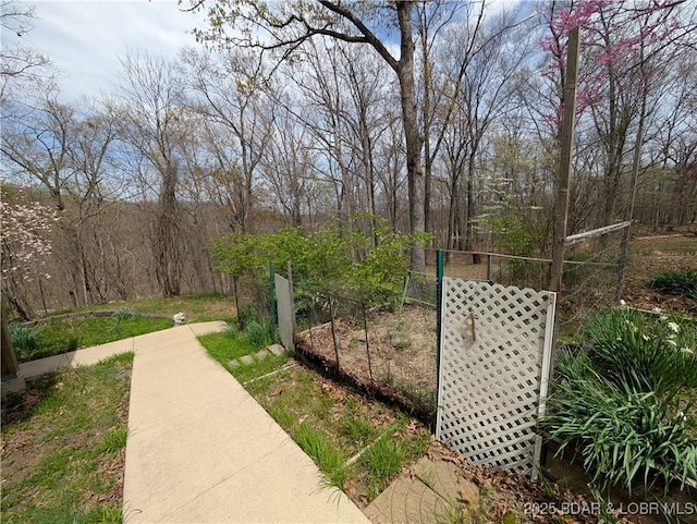 surrounding community with fence