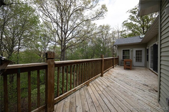 393 Crystal Springs Rd, Linn Creek, MO 65052 - view of wooden deck