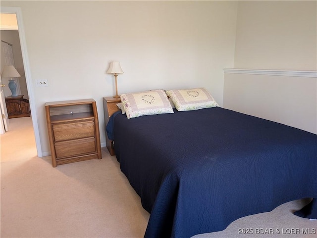 393 Crystal Springs Rd, Linn Creek, MO 65052 - bedroom featuring light carpet