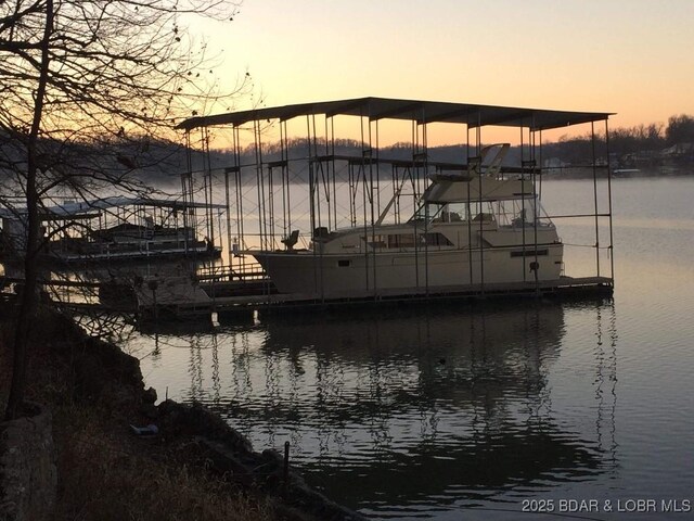 32012 Atlanta Rd, Stover, MO 65078 - exterior space with a floating dock