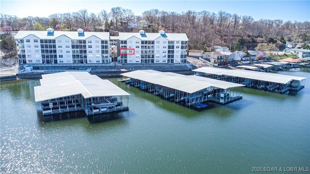 275 Flynn Rd Unit 205, Lake Ozark, MO 65049 - birds eye view of property with a water view