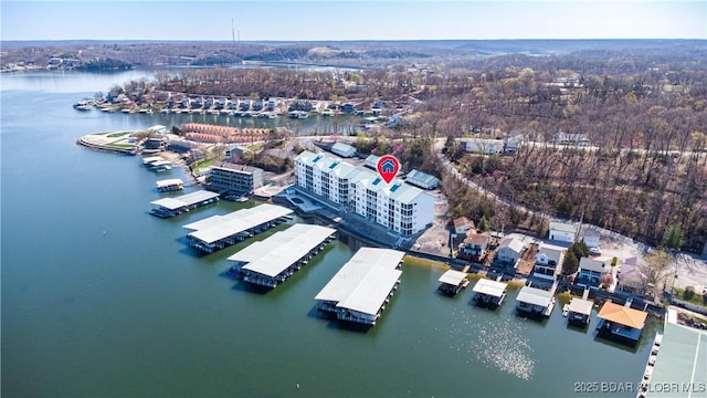 275 Flynn Rd Unit 205, Lake Ozark, MO 65049 - bird's eye view with a water view