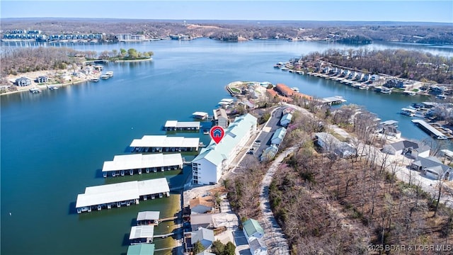 275 Flynn Rd Unit 205, Lake Ozark, MO 65049 - bird's eye view featuring a water view