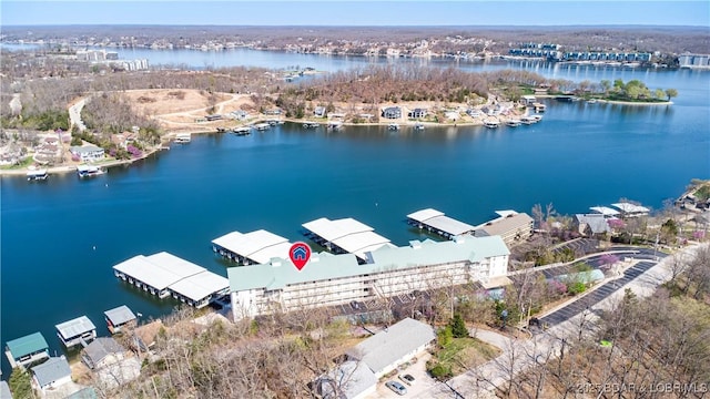 275 Flynn Rd Unit 205, Lake Ozark, MO 65049 - drone / aerial view with a water view